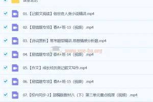 刘璐语文 2024初中初二语文寒春班