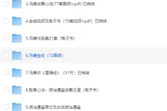 冯唐作品与课程大合集[MP4+PDF][92.1GB]