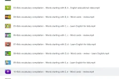 88集英语单词动画片 (单词1000+)