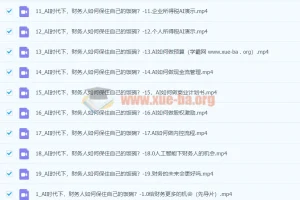 AI + 财务人员进阶必修课二合一视频打包课，财务人员进阶必修课