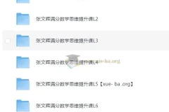张文晖满分数学思维提升课L1-L6