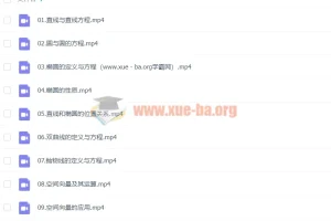 2024高二数学 张磊 暑假班