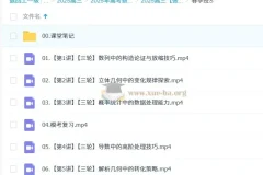 2025高三高考数学 张华数学全年一轮二轮