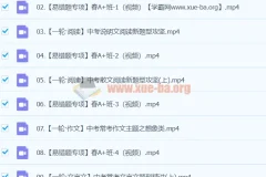 2024初三中考语文 何铮铮 寒假班（春上）