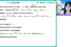 2024高一化学尖端班-王瑾春季系统课（含硫氮/反应原理/有机化学）