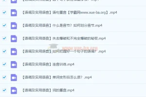 赖世雄美式发音学习课38讲