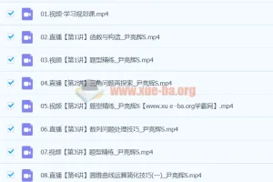 2024高三高考数学 尹亮辉 S寒假班