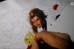 马克笔动漫绘画全技法：42集从入门到高能厚涂