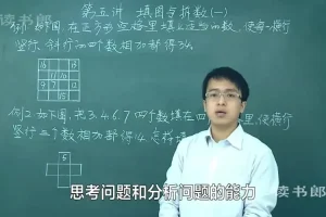 黄冈小学奥数1-6年级全套视频课程（12.69G）