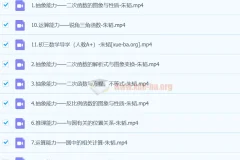 2025初三中考数学 朱韬数学 秋季上-暑假A+