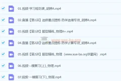 2024高三高考物理 胡婷 二轮A班春季班