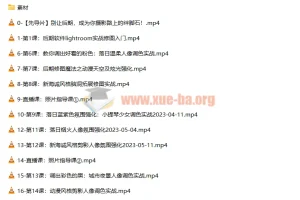 2023人像修图调色实战训练营