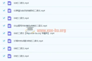 2021八年级语文春季 段微微 16讲 完结