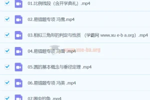 冯美 2023初三数学 A+ 暑假班