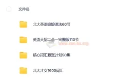 北大英语娘娘语法+核心词汇暴涨计划+英语大招+北大才女16000词汇