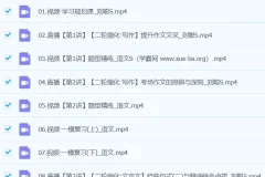 刘聪语文 2024高三高考语文 精讲S春季班