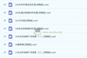 高中物理 实验视频大全