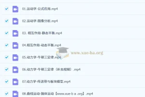 跳跳&胡婷 2026高三高考物理 一轮视频 课件 讲义