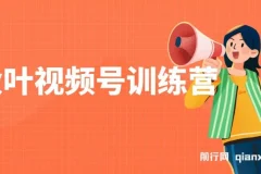 秋叶视频号训练营，视频号培训