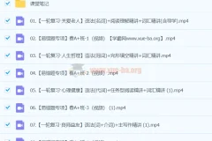 2024初三中考英语 林淼 A+春季班