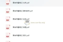 清华大学状元笔记 初中合集+高中合集