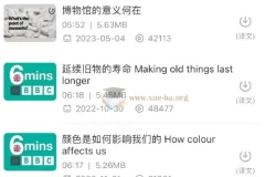 BBC 6 minute English 6分钟听力 1.45GB