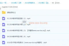 赵礼显数学 2024高三高考冲刺 梦想典当铺