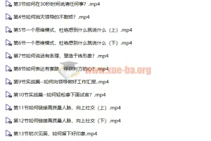 【沟通表达】霄云姐沟通表达课 让说话有逻辑、高情商－－职场人必学