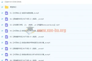 2023-2024初三物理 廉思佳物理 秋季班 下