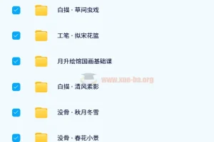 11套月升绘馆绘画课程合集