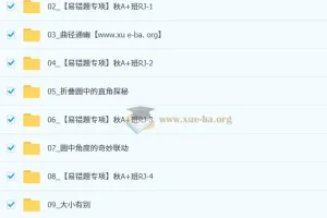 陈丽 初中数学 2025-2026初三秋上 数理思维自主学习·RJ·A+（1期）