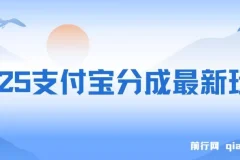 2025支付宝分成最新玩法、一部手机、小白轻松日收几百＋