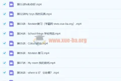 张婷婷 2019暑 小学二年级英语暑假班 10讲