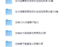 白大姐白瑞家庭教育课程大合集