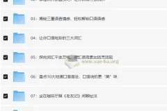 小米老师英语口语精讲：突破美式口语思维 【16.3GB】