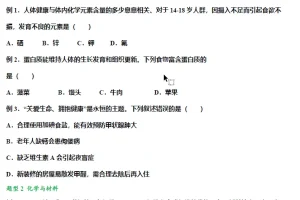 2023中考初中数理化三科必考题型清单