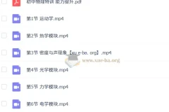 质心初中物理 能力提升7讲