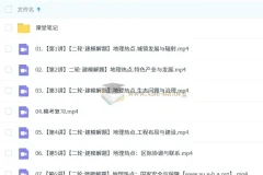 2025高三 高考地理 王群地理 暑假班 秋季班 寒假班 春季班