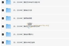 2024年最新二建资料精整大合集