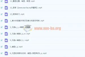 零基础掌握意大利语语音
