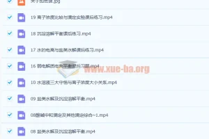 2023高二化学 康永明 暑假班 秋季班