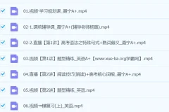 聂宁英语 2024高三高考英语 A+春季班