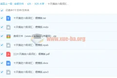 十天搞定六级词汇：便携版