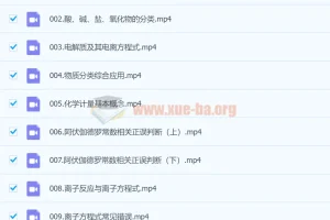 2023年高考化学 高东辉 一轮课程 知识视频更新80讲