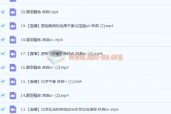 2023高考化学 林森 A+一轮复习暑假班 秋季班更新21讲