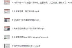 《AIGC 高级实践课：从大模型到AI Agent》[MP4]