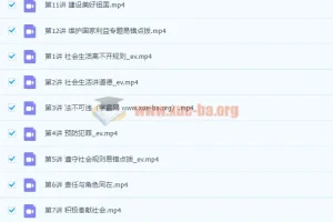 2022初中政治 初二秋季政治 全国版A加 樊帅【完结】