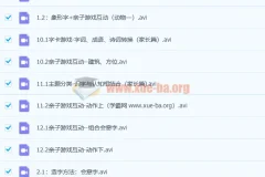 凯叔 小象识字 幼儿识字启蒙课12讲高清视频