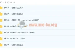 初三数学寒假培训班(创新在线) 伏星宇