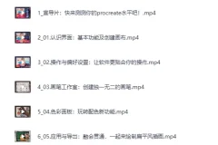 《B站付费课程-零基础上手Procreate》（完结）[MP4]
